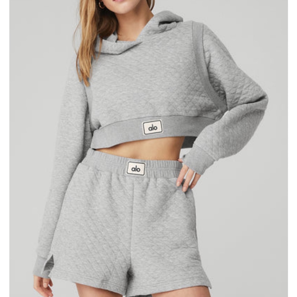 Alo Quilted Sweat Set